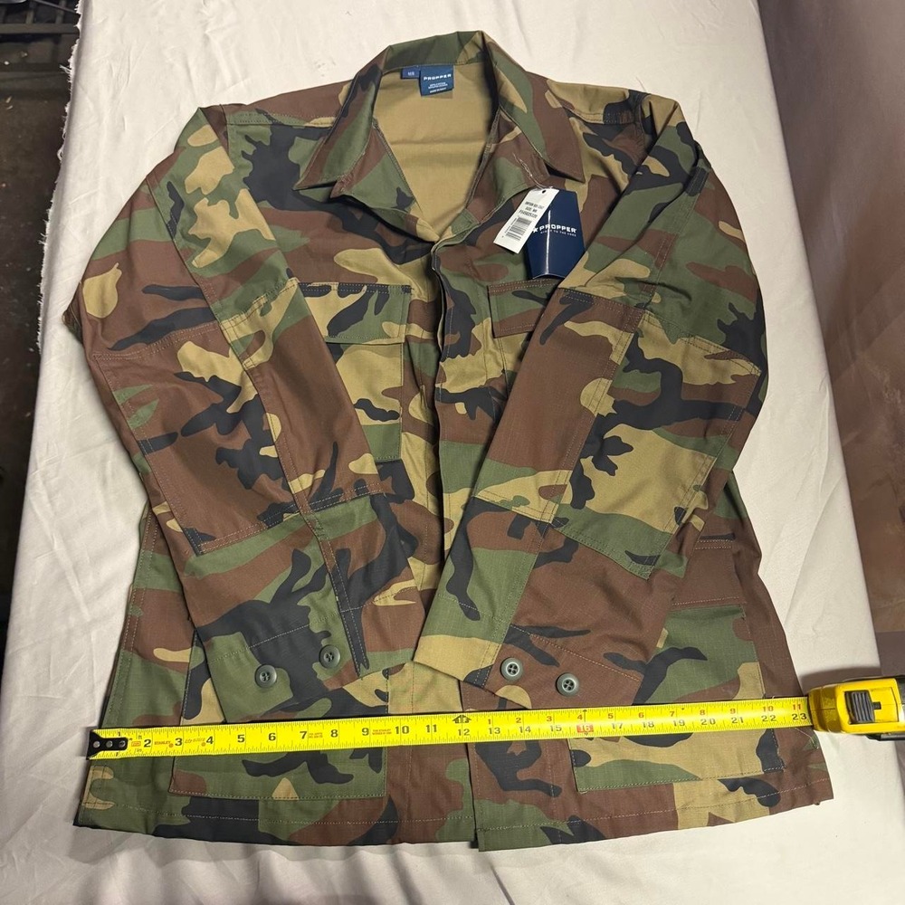 Propper Woodland Camo BDU Jacket — Size Medium Regular